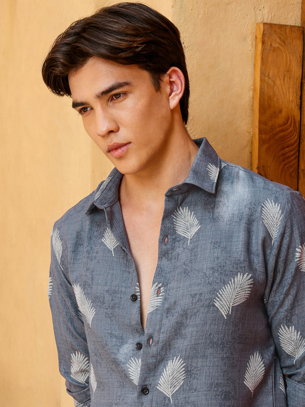 Men's Shirt Cotton Dobby