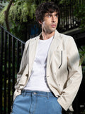 Double-Breasted Corduroy Blazer