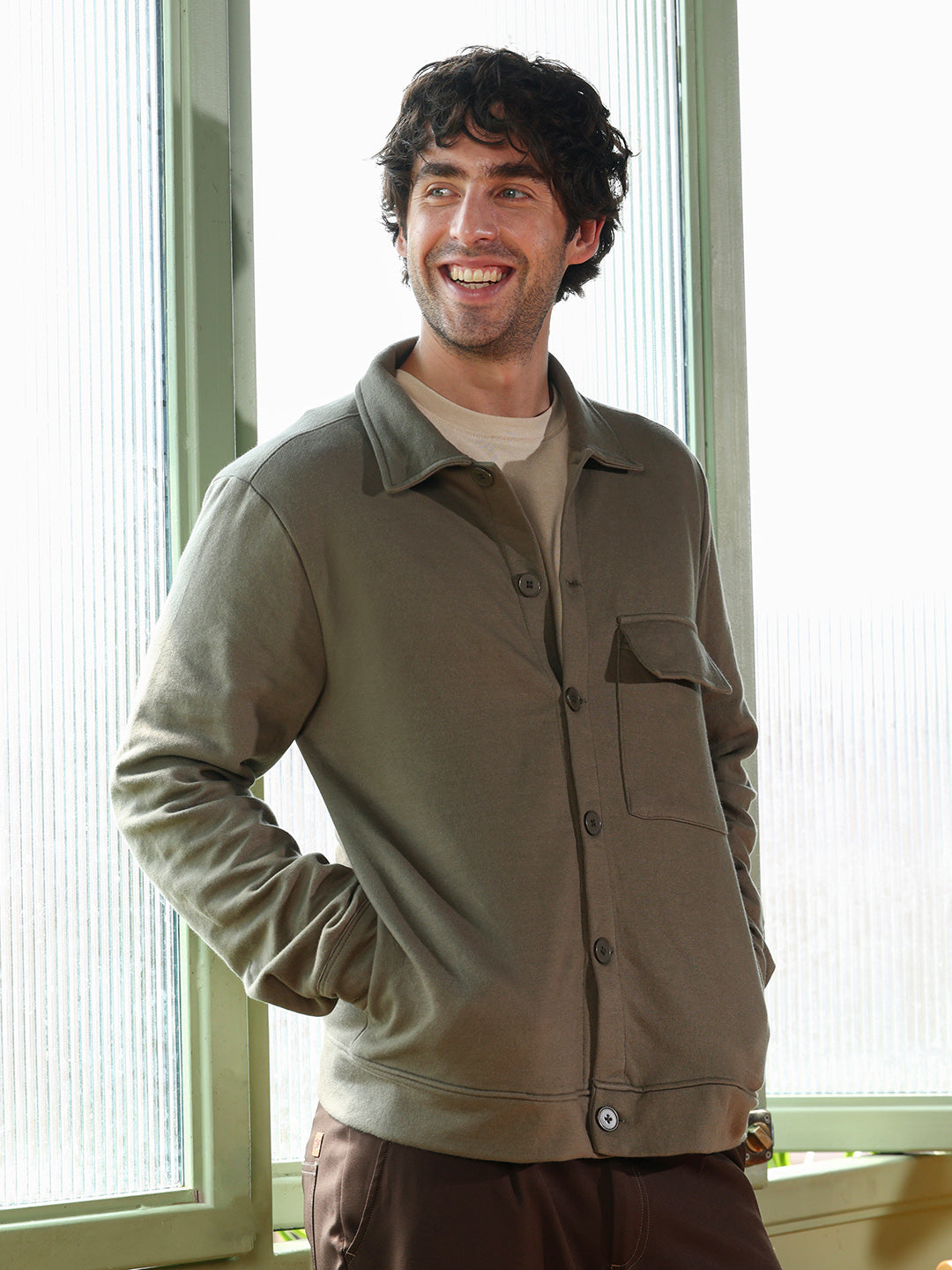 Utility-Knit Jacket