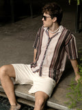 Multitrack Knit Oversized Shirt