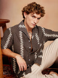 Ziggy-Weave Oversized Shirt