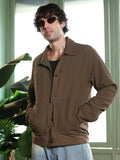 Crease-Tactile Panelled Jacket