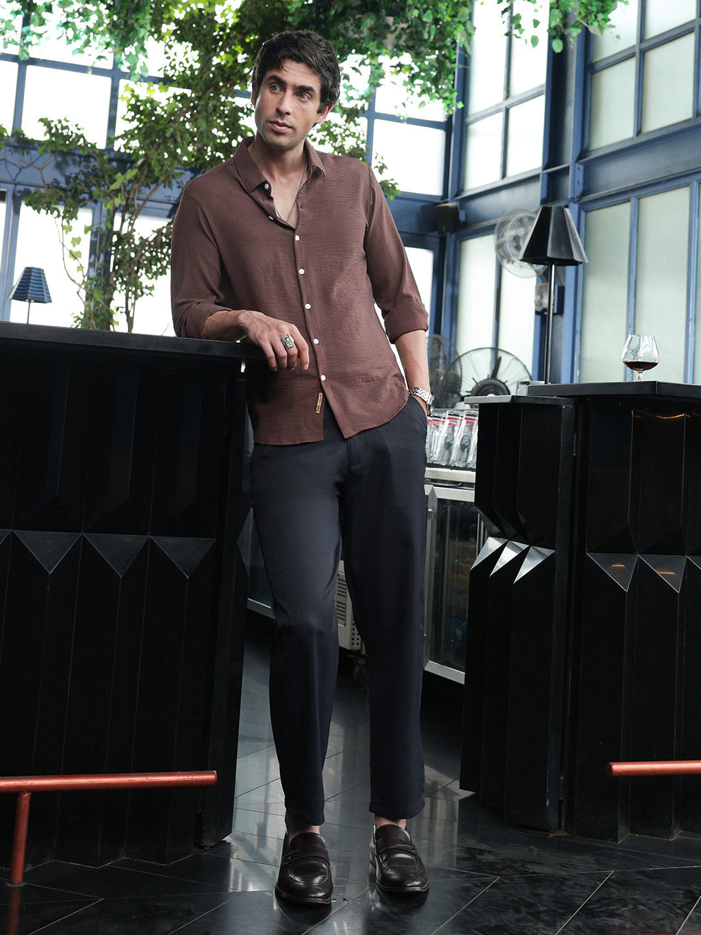 Solid Relaxed Shirt