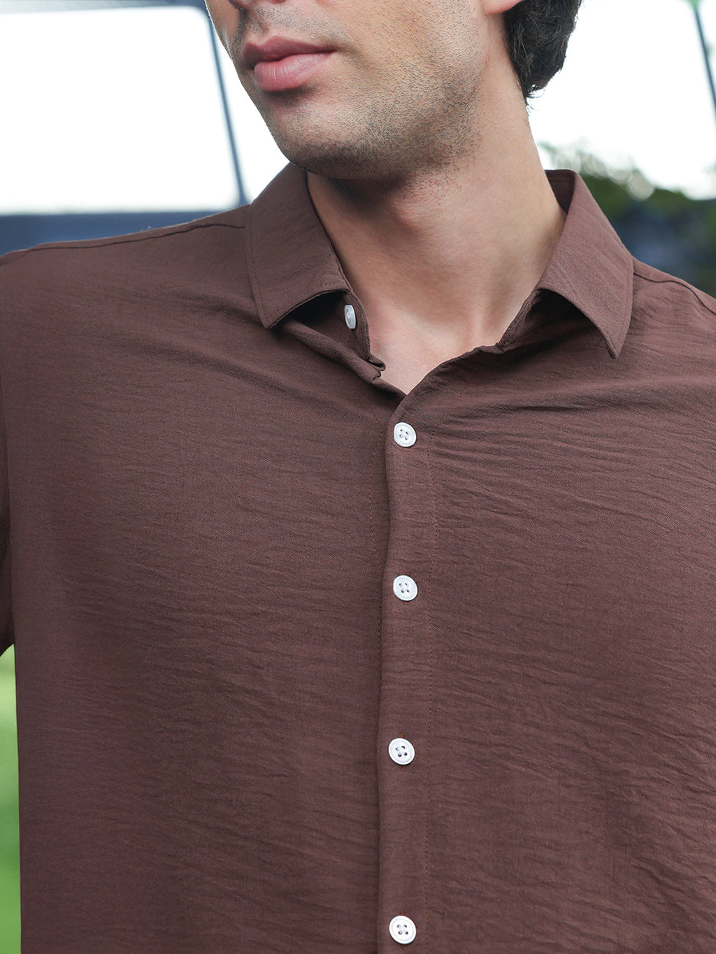 Solid Relaxed Shirt