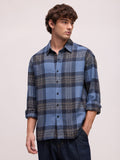 Men's Yarn Dyed Checks Relaxed Fit Shirt