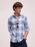 Men's Yarn Dyed Checks Regular Fit Shirt