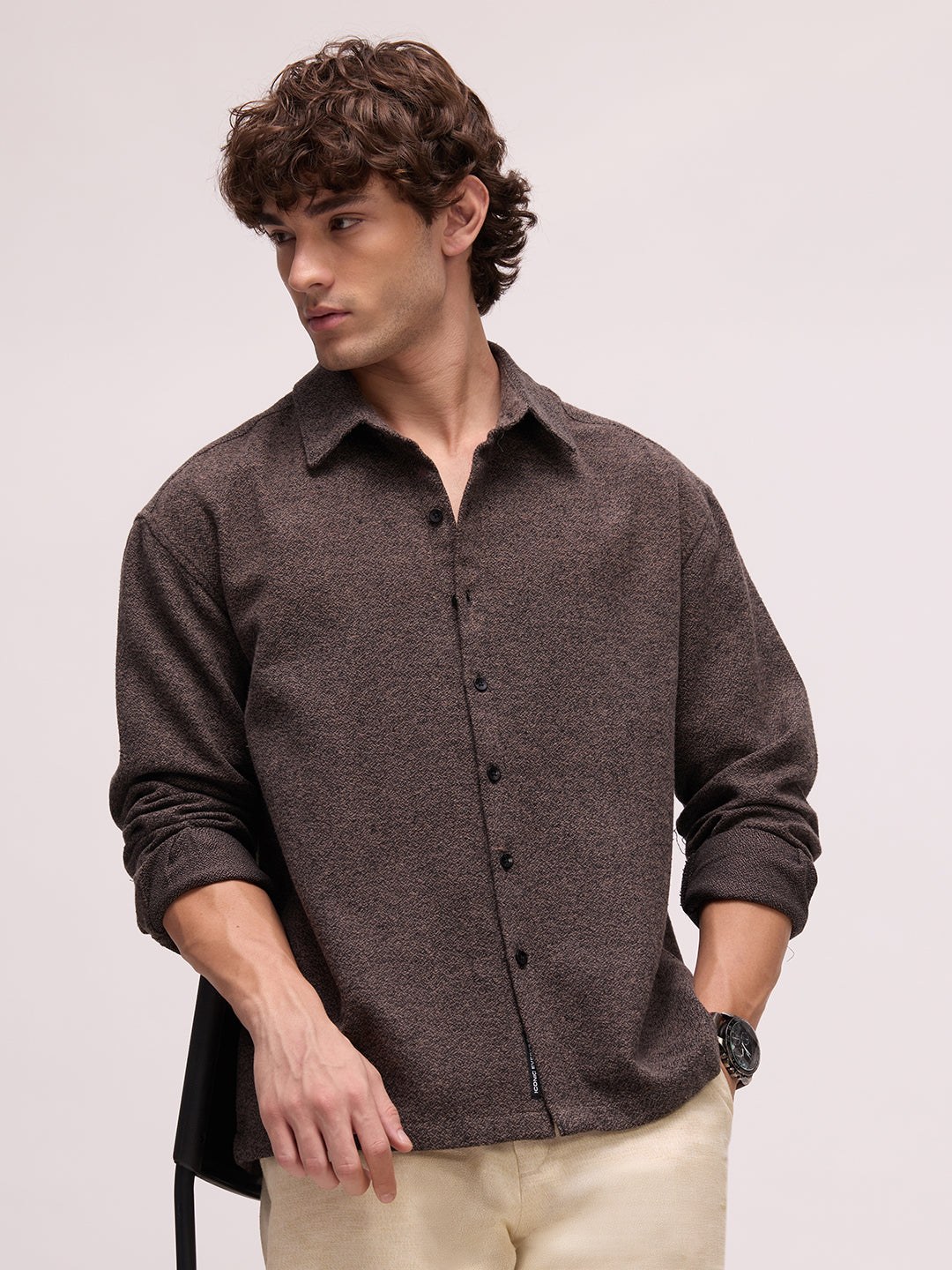 Men's Plain Grindle Regular Fit Shirt