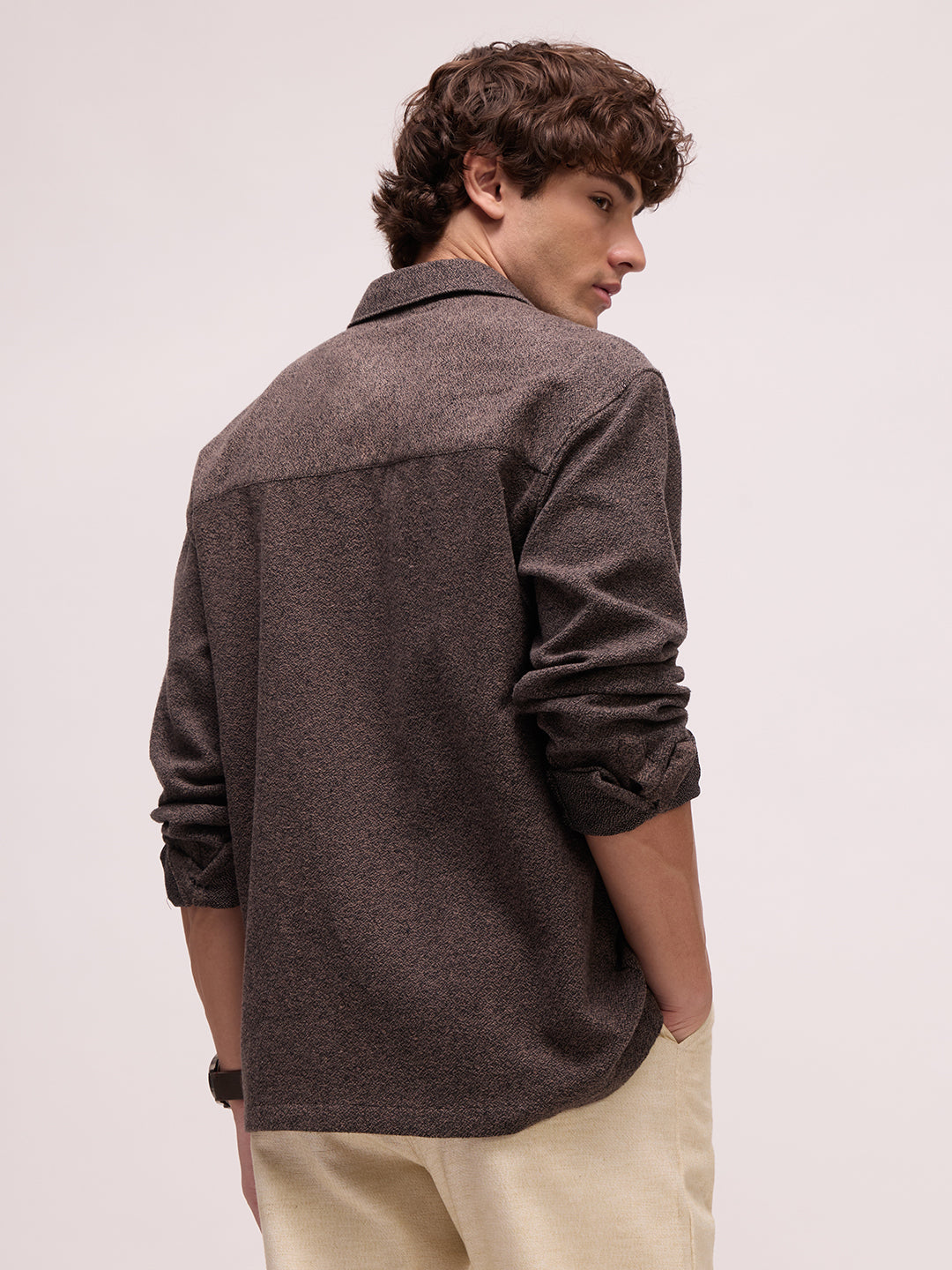 Men's Plain Grindle Regular Fit Shirt