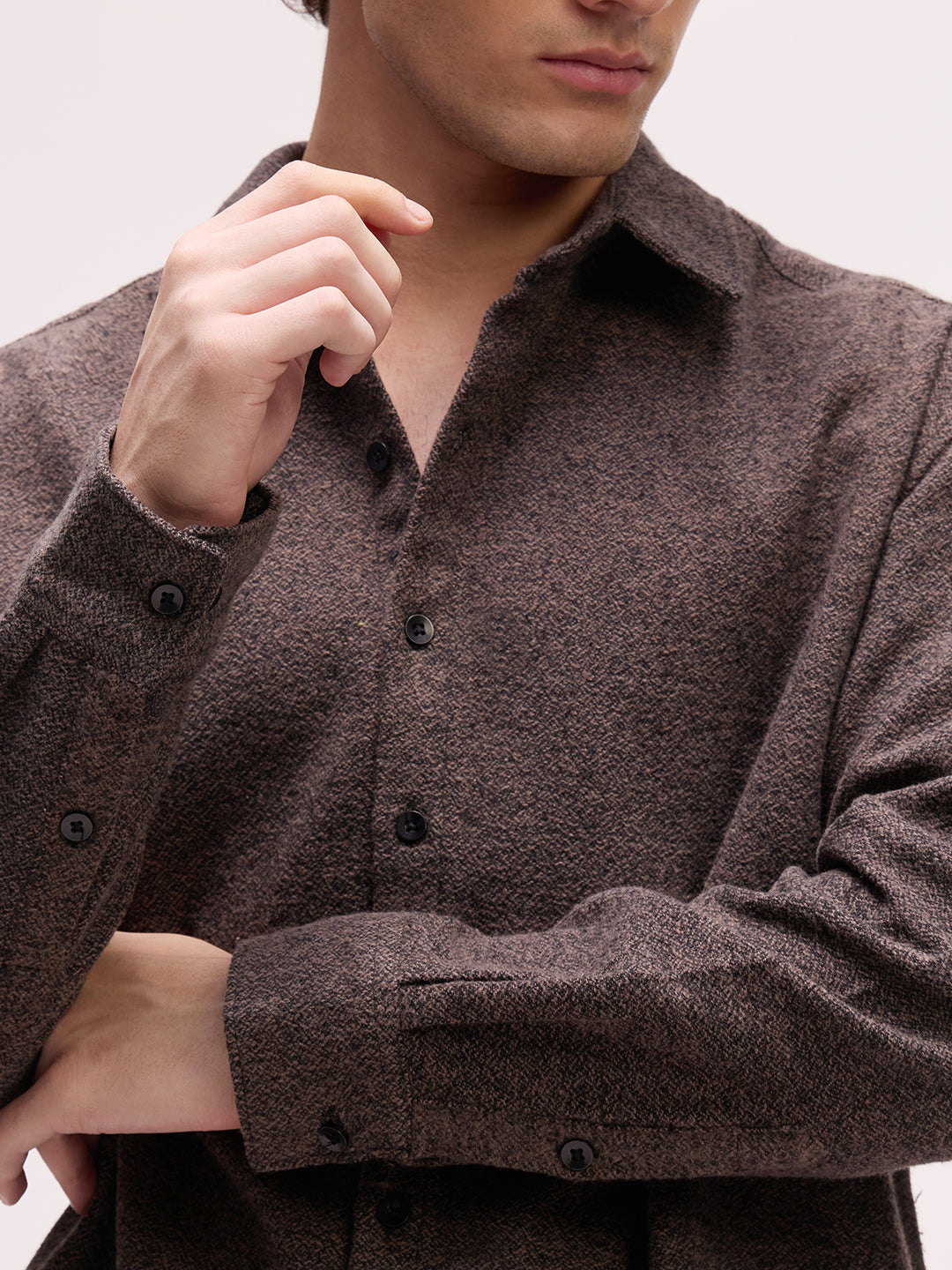 Men's Plain Grindle Regular Fit Shirt