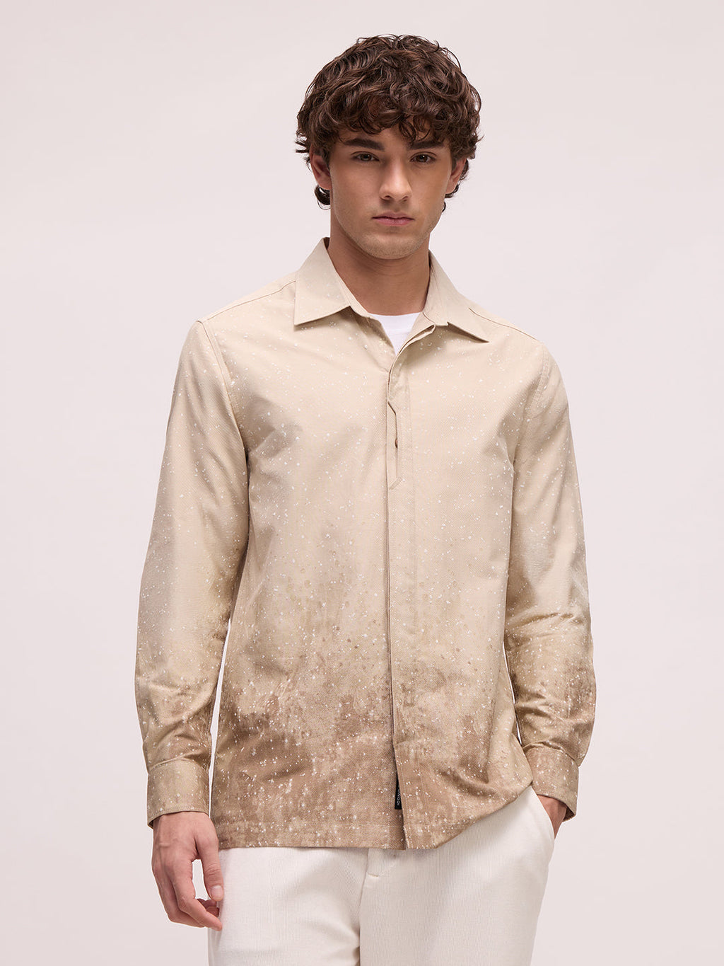 Men's All Over Print Regular Fit Shirt