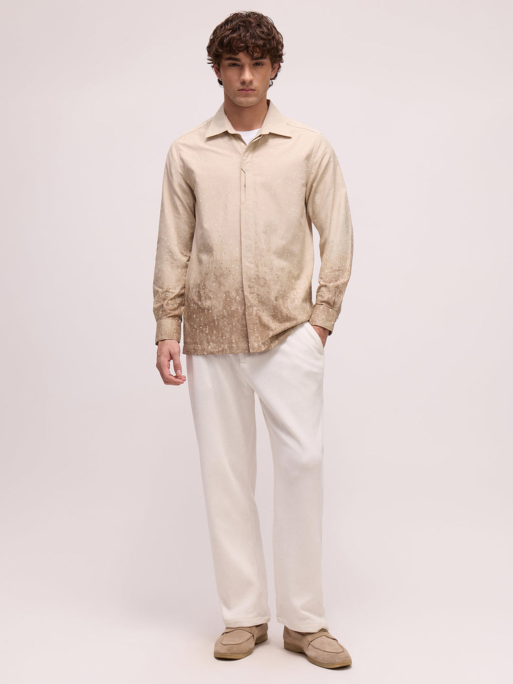 Men's All Over Print Regular Fit Shirt