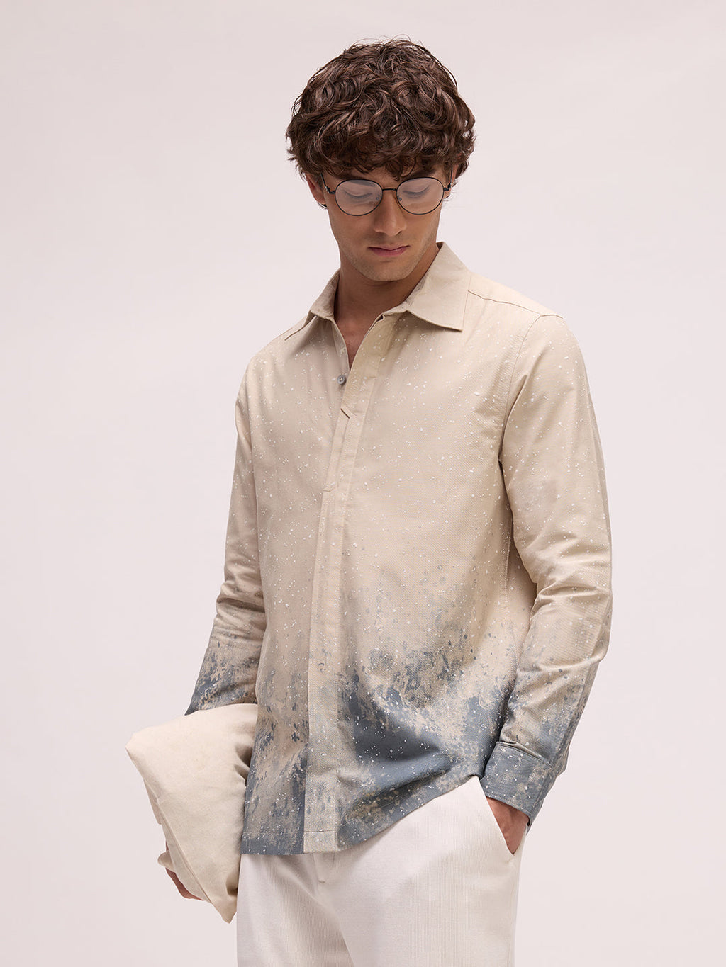 Men's All Over Print Regular Fit Shirt
