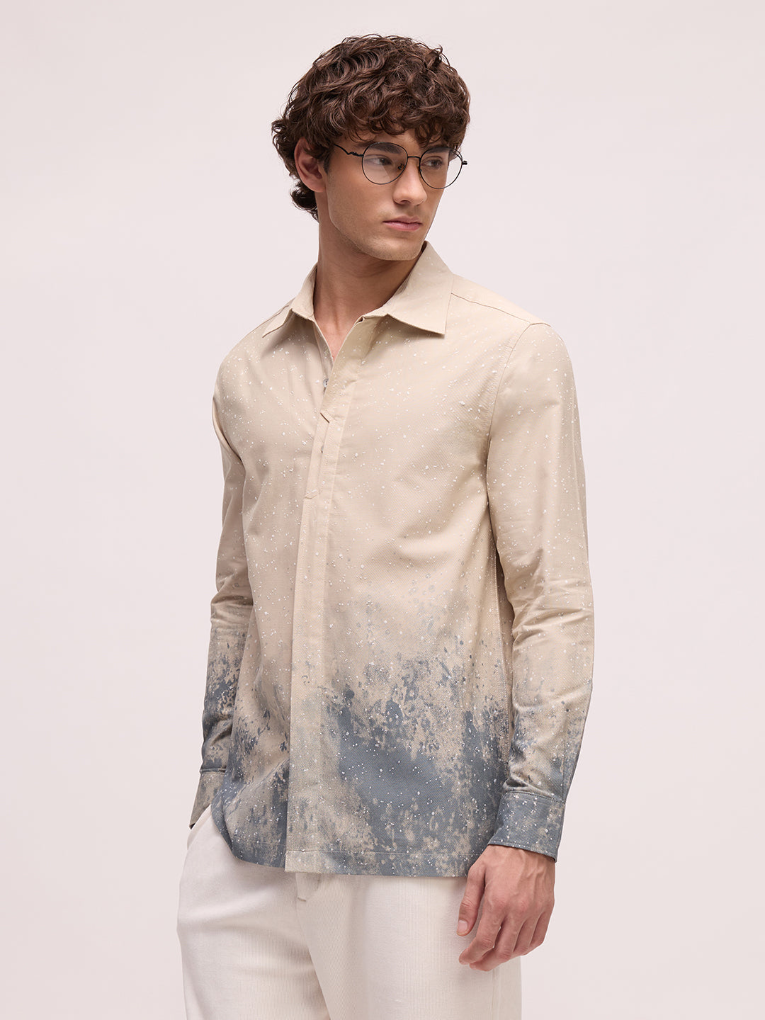 Men's All Over Print Regular Fit Shirt