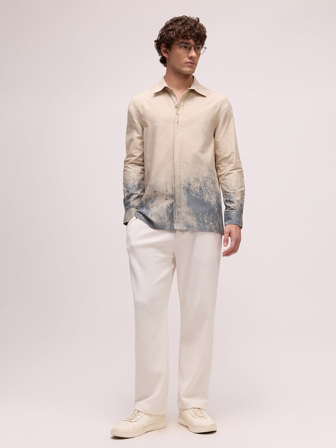 Men's All Over Print Regular Fit Shirt