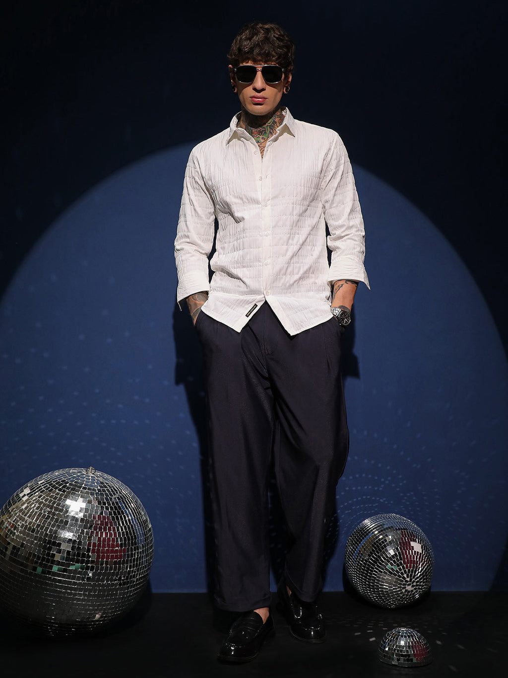 Grid-Tactile Shirt