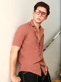 Seamless Waffle-Knit Shirt
