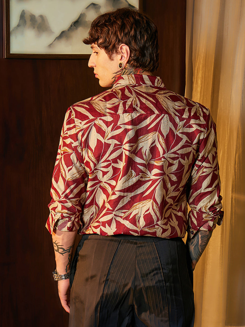 Flore Noir Shirt