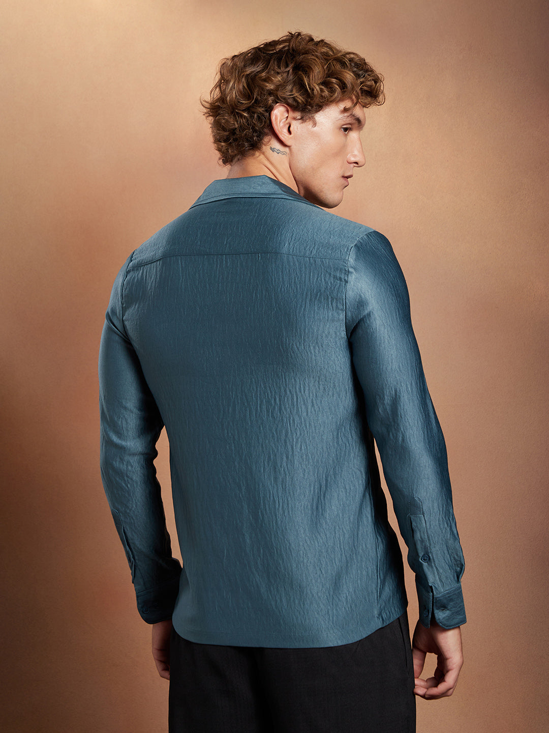 Satin Cuban Shirt