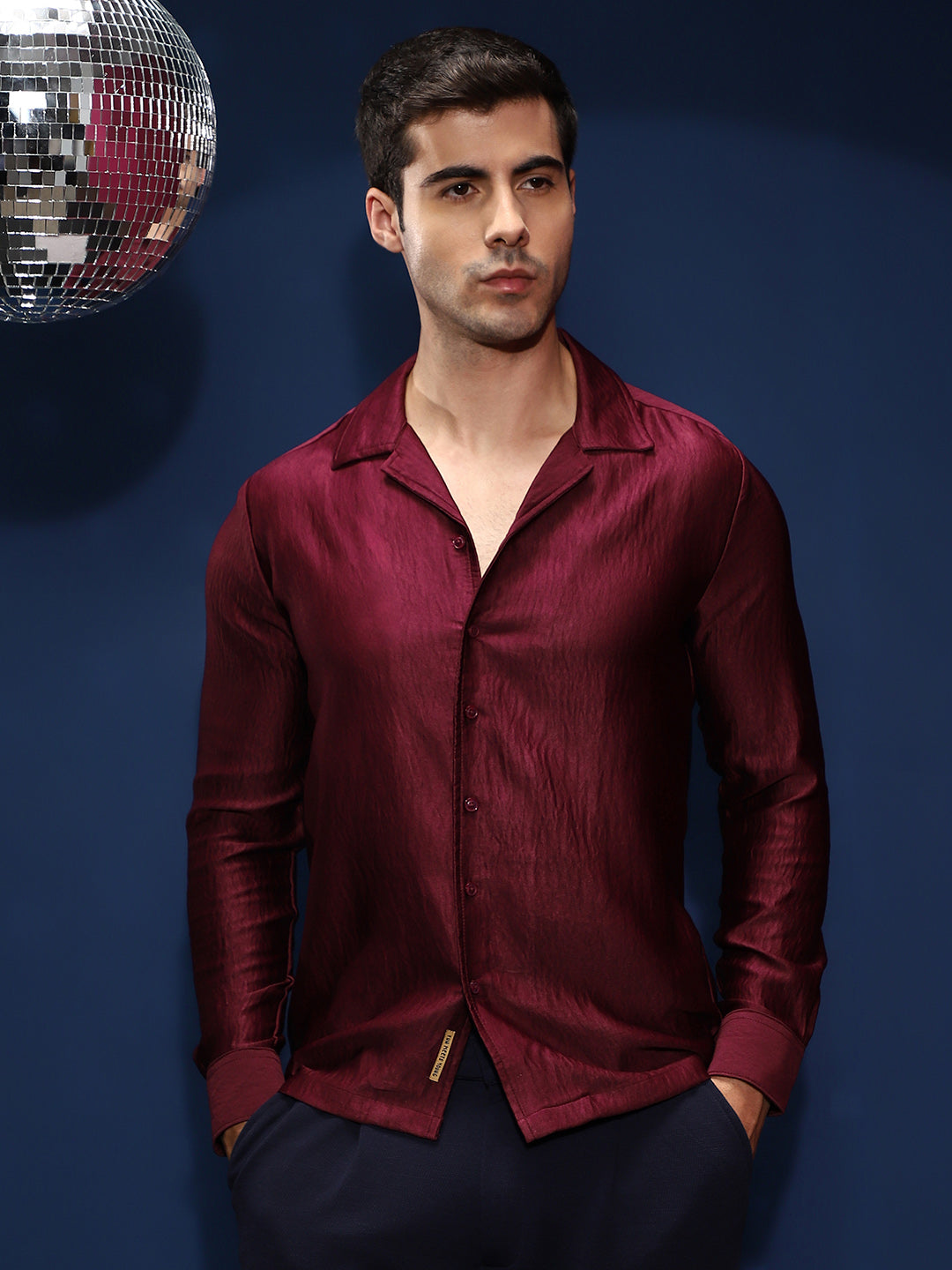 Satin Cuban Shirt