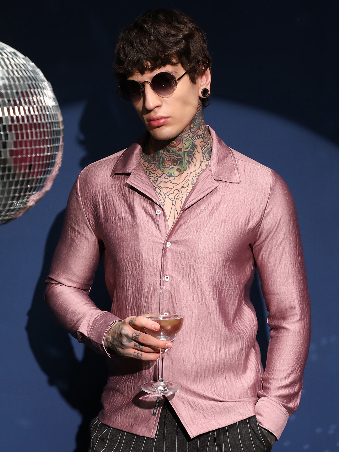 Satin Cuban Shirt