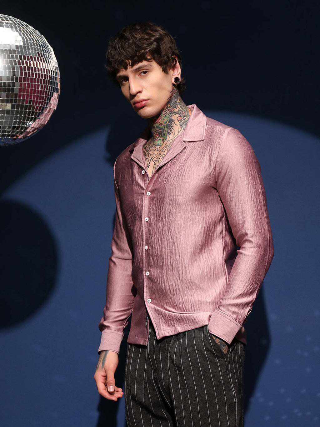 Satin Cuban Shirt