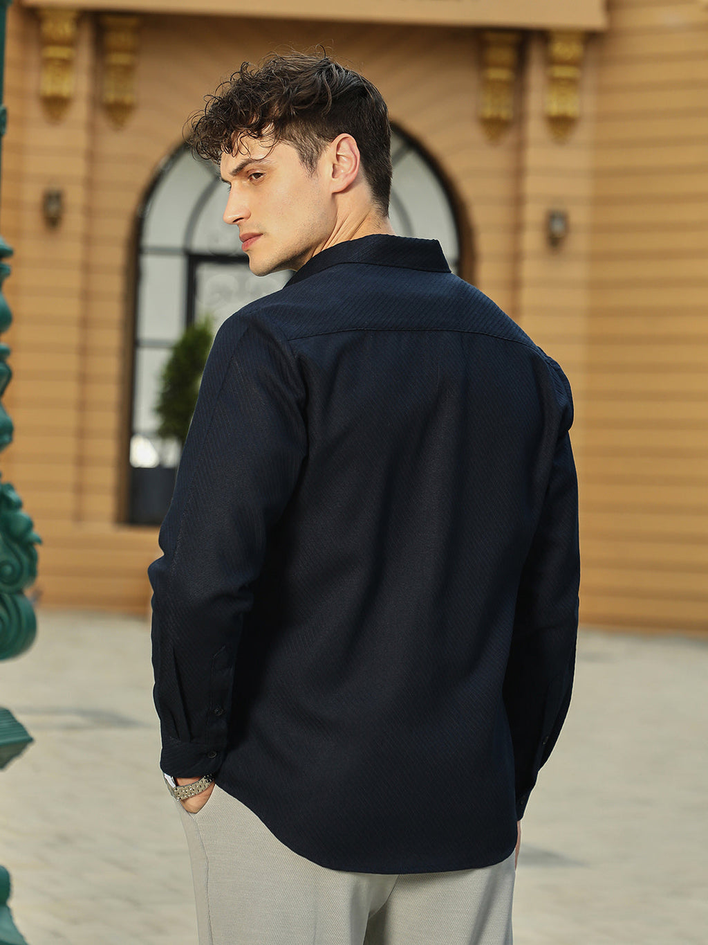 Slanted-Trough Shirt