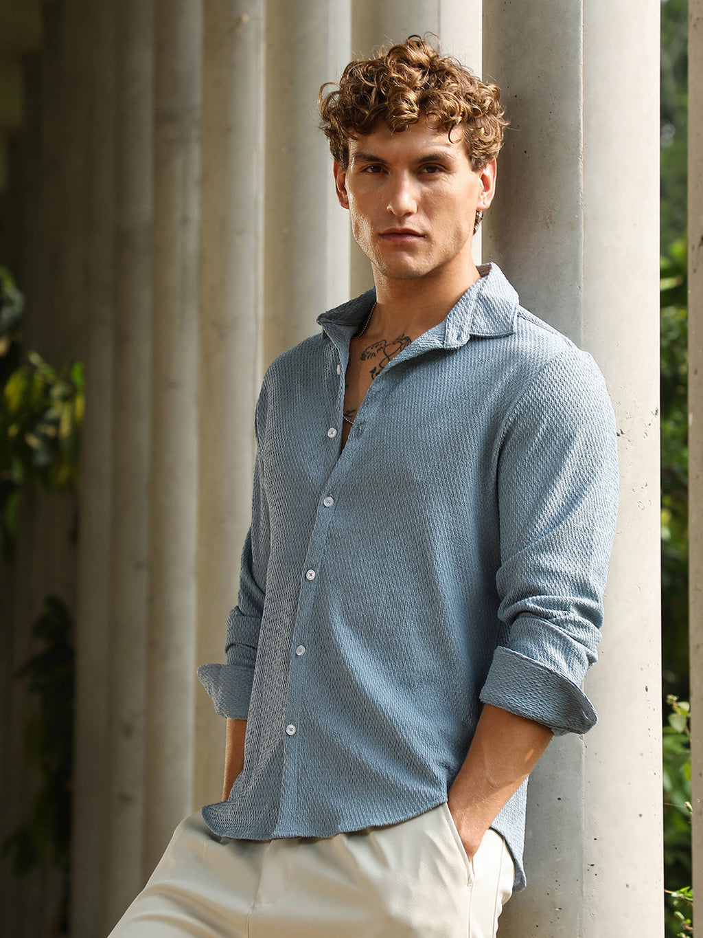Weave-Tactile Shirt