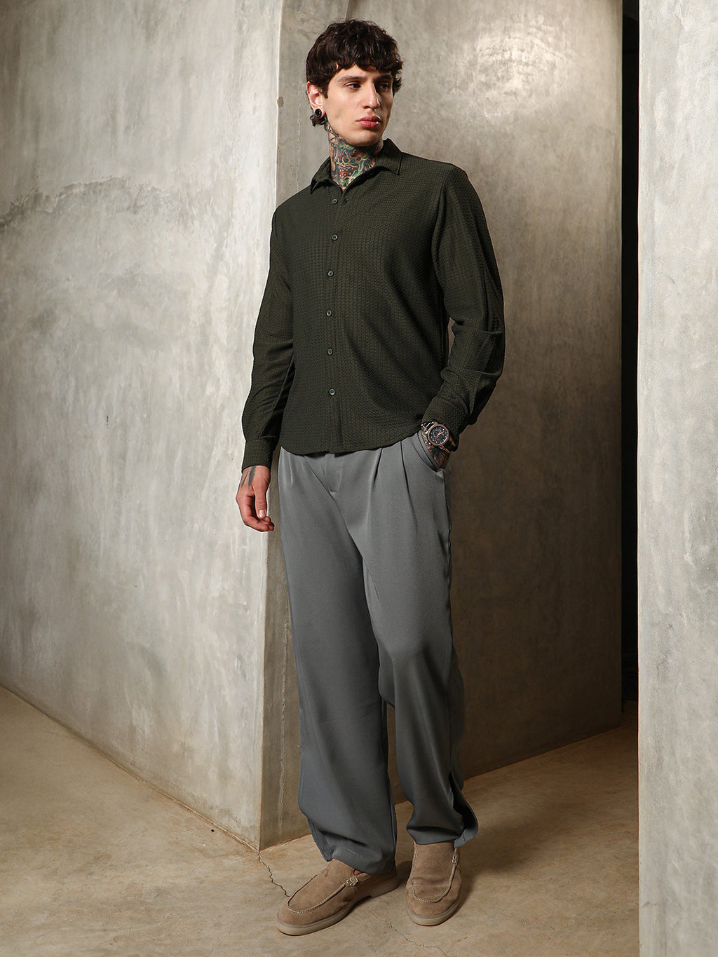 Gridveil-Tactile Shirt