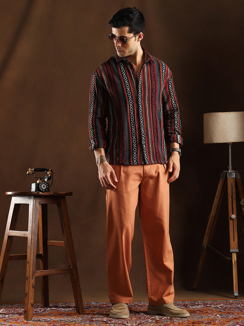 Folk-Weave Shirt