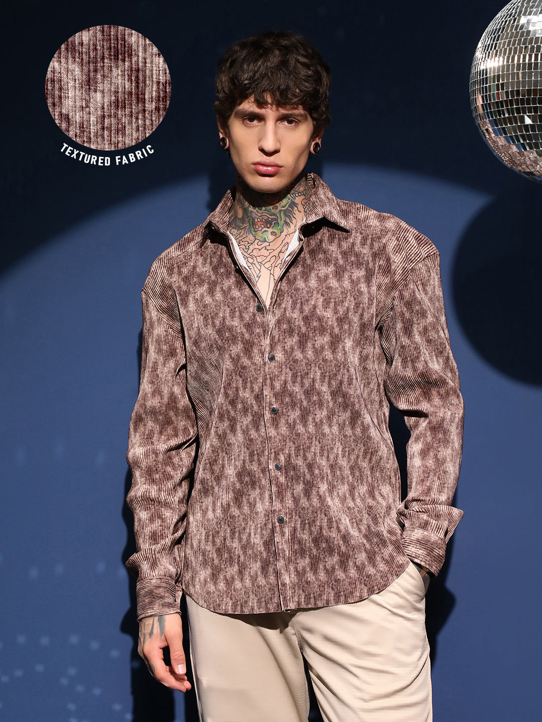 Faded Corduroy Relaxed Shirt