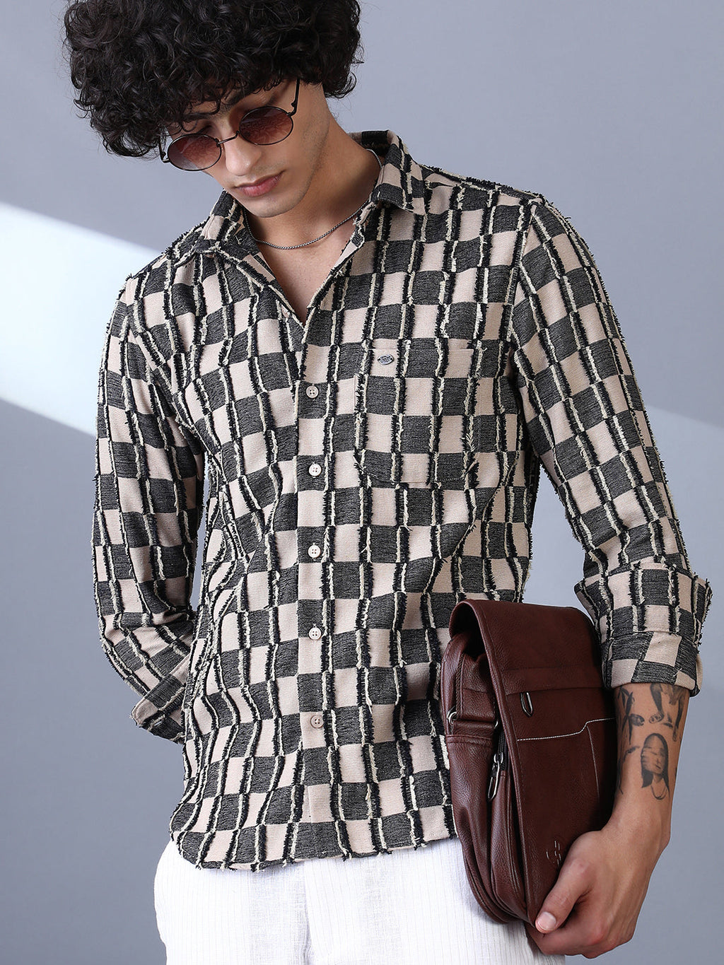 Block-Edge Shirt