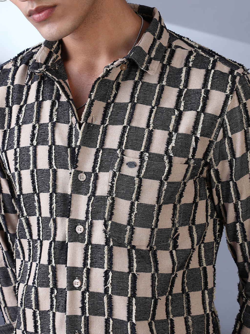 Block-Edge Shirt