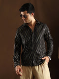 Metallic-Vined Shirt