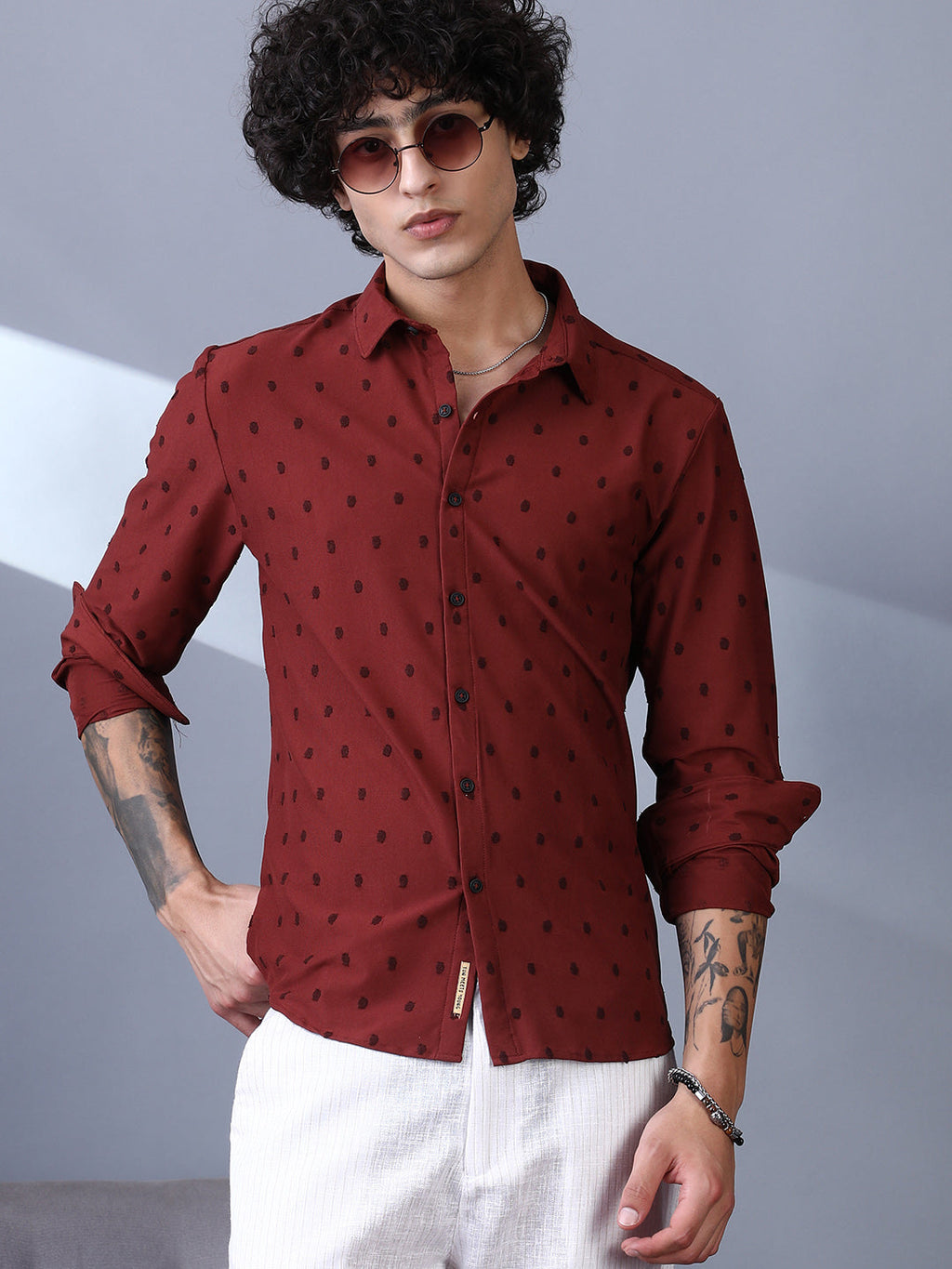Polka-Tactile Shirt