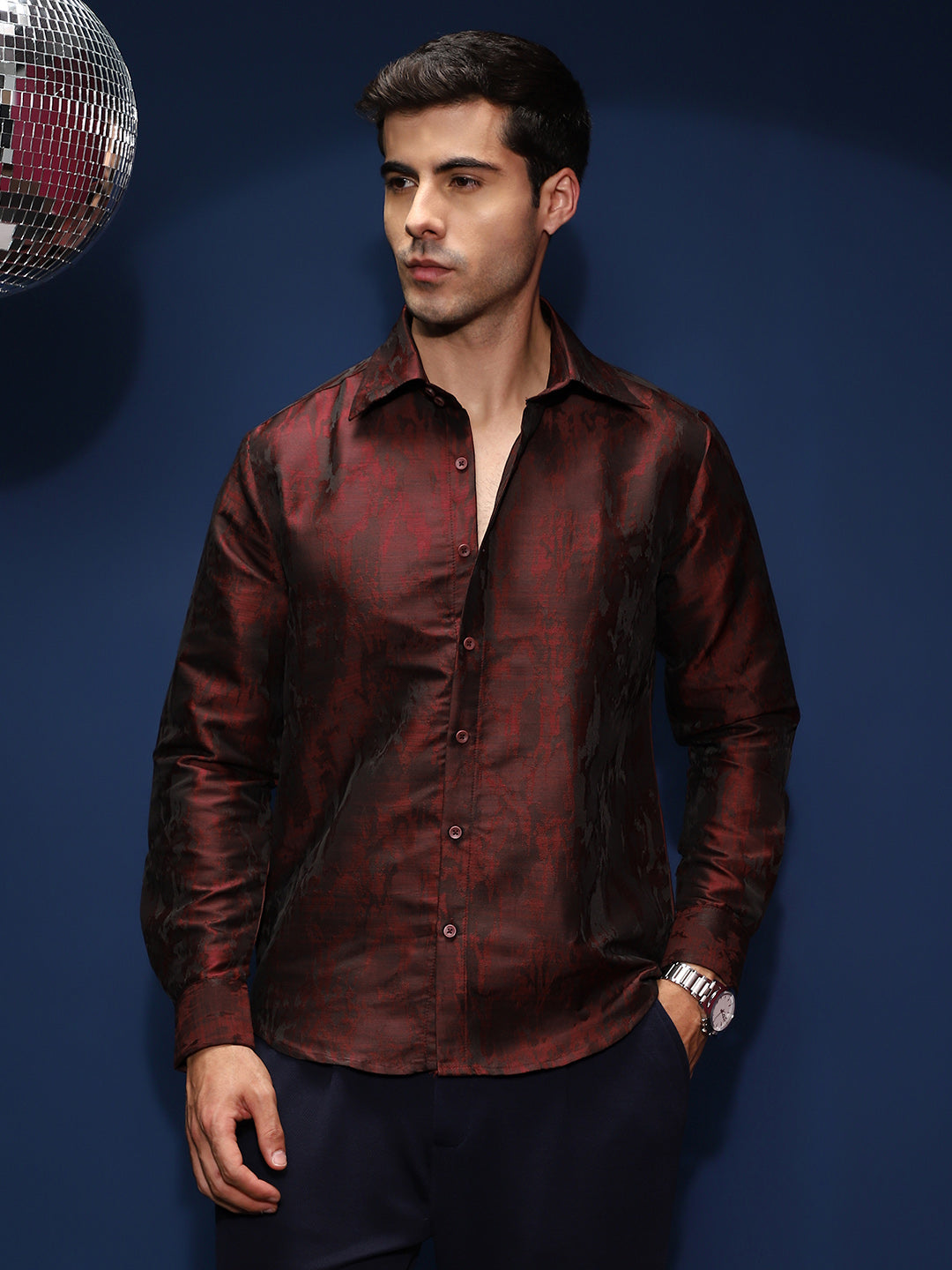 Abstract-Woven Shirt