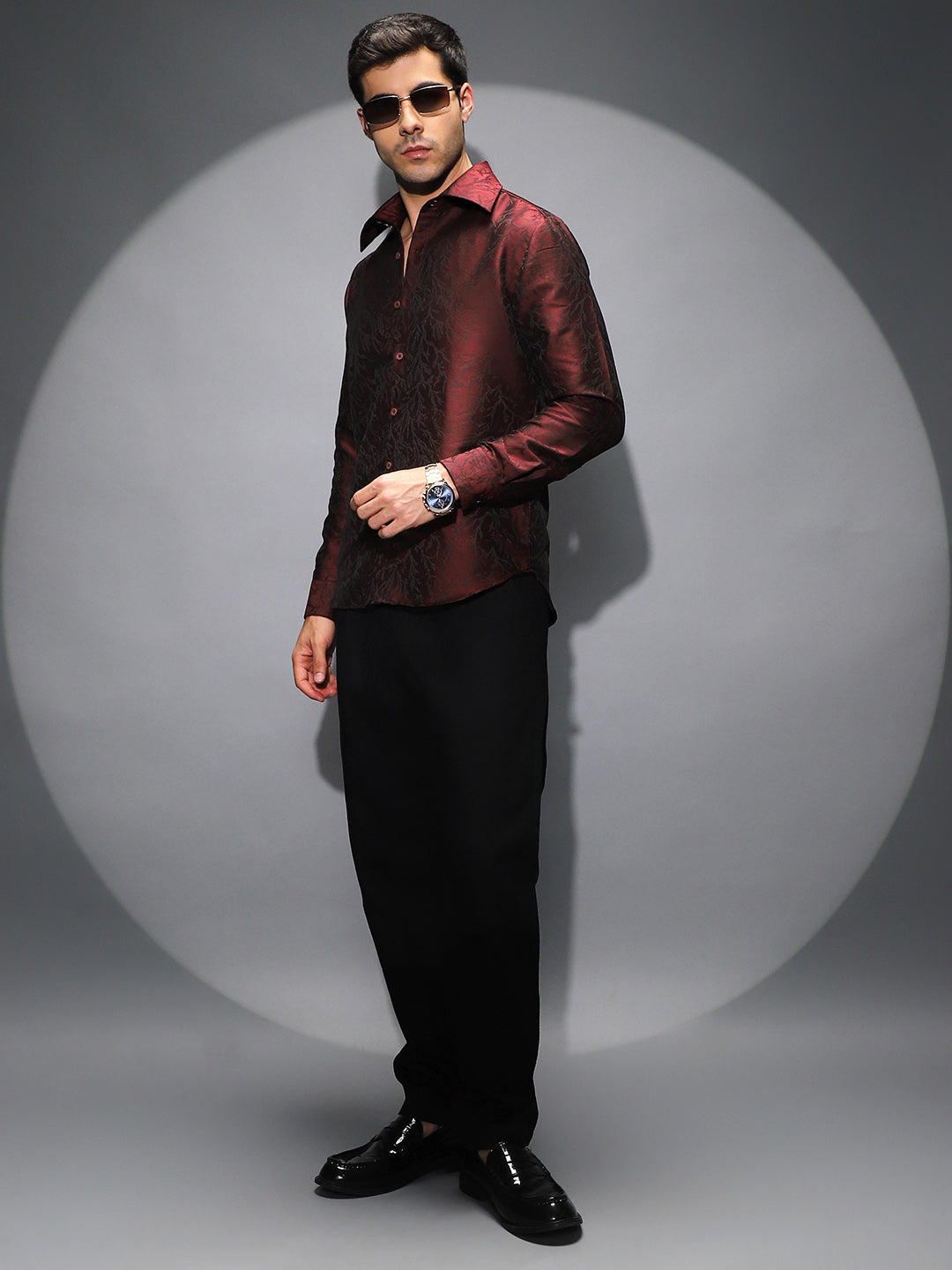Foliage-Woven Shirt