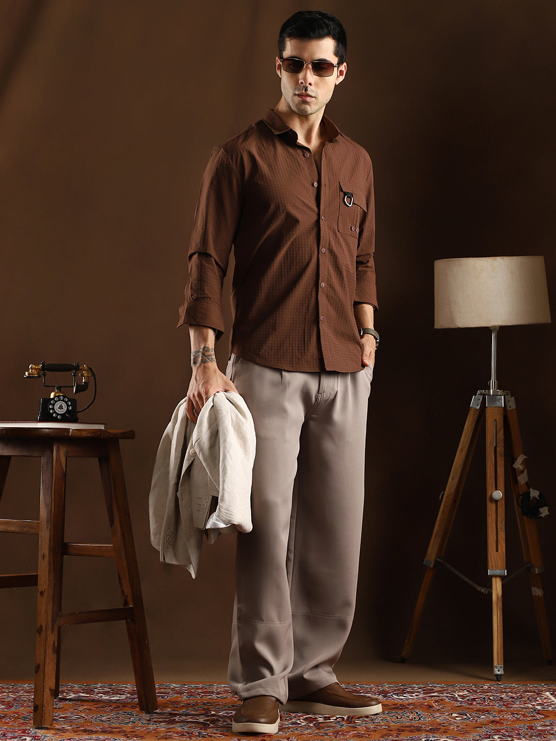 Grid-Utility Shirt