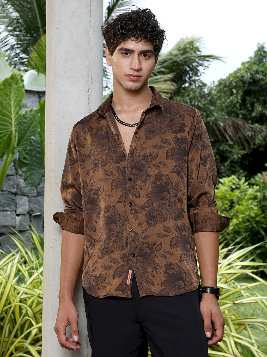 Papillon-Garden Imprint Shirt