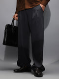 Lightweight - Pleated Cuffed Trousers