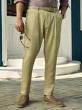 Lightweight - Linen-Blend Chino Trousers