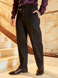 Lightweight - Unbalanced-Ridge Straight Trousers