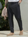 Lightweight - Tactile-Pleated Chino Trousers