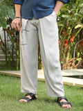 Pleated-Fold Korean Trousers