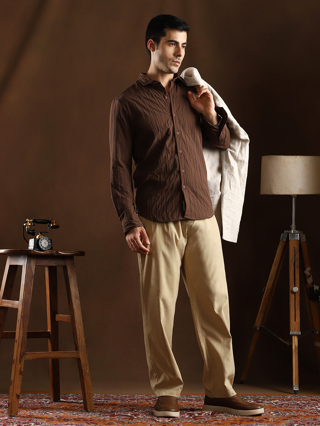 Lightweight - Pleated Tailored Trousers