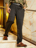 Panel-Waffle Chino Trousers