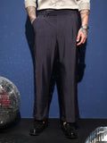 Pleated Cuffed Trousers