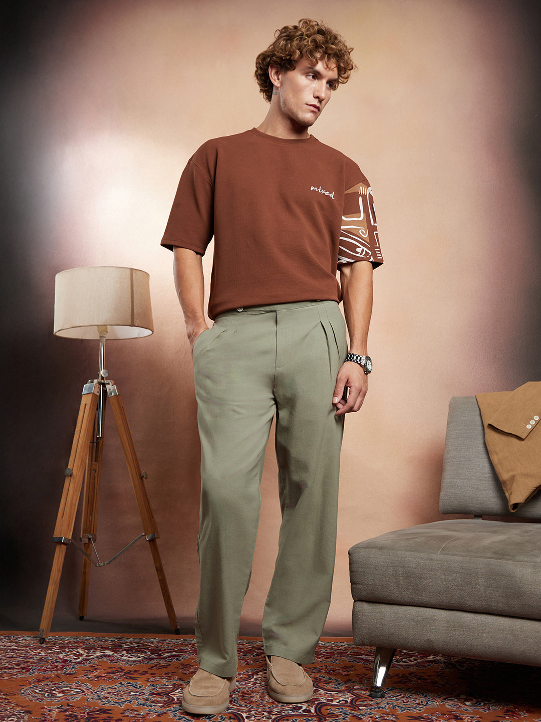 Lightweight - Linen-Blend Cigrette Trousers