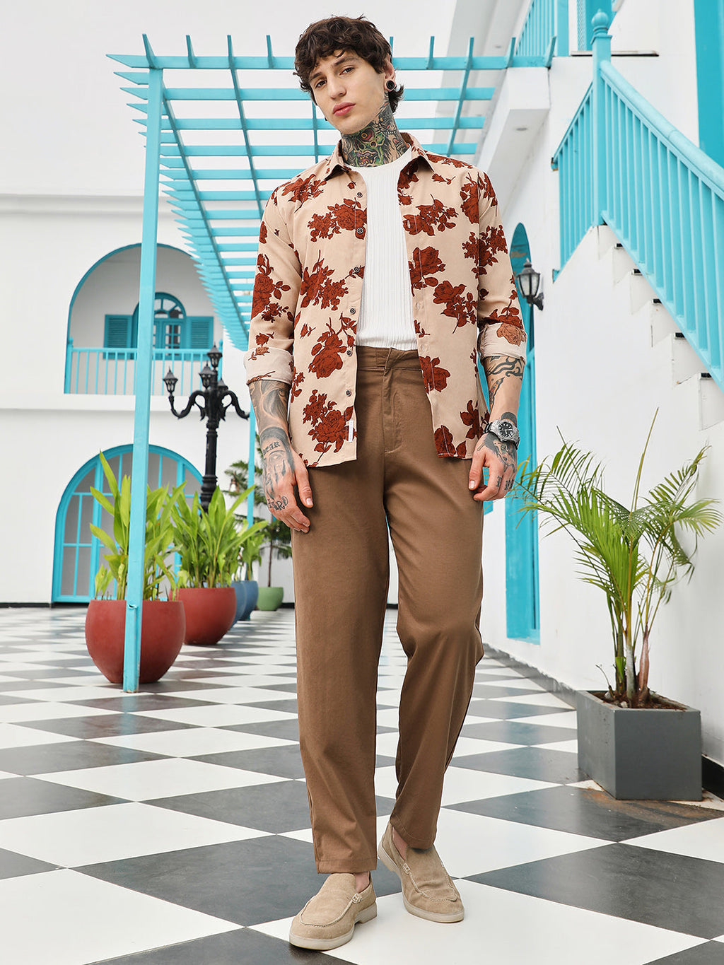 Lightweight - Double-Pleated Tailored Trousers