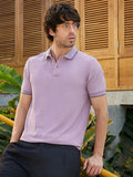 Cuboid-Jacquard Polo T-Shirt