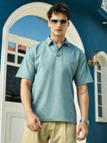 Scratch-Tactile Polo T-Shirt
